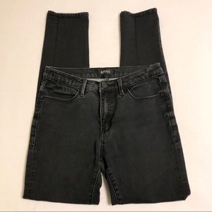 Buffalo Jeans Black Mid Rise Ivy Skinny Jeans - 26
